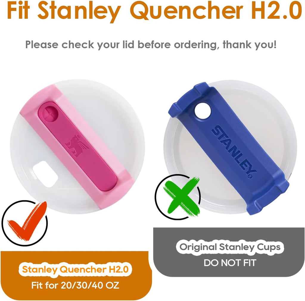 Stanley Personalized Name Plate - Custom Sparkling Tag for 40/30/20 OZ Tumblers | Unique Stanley Cup Accessory