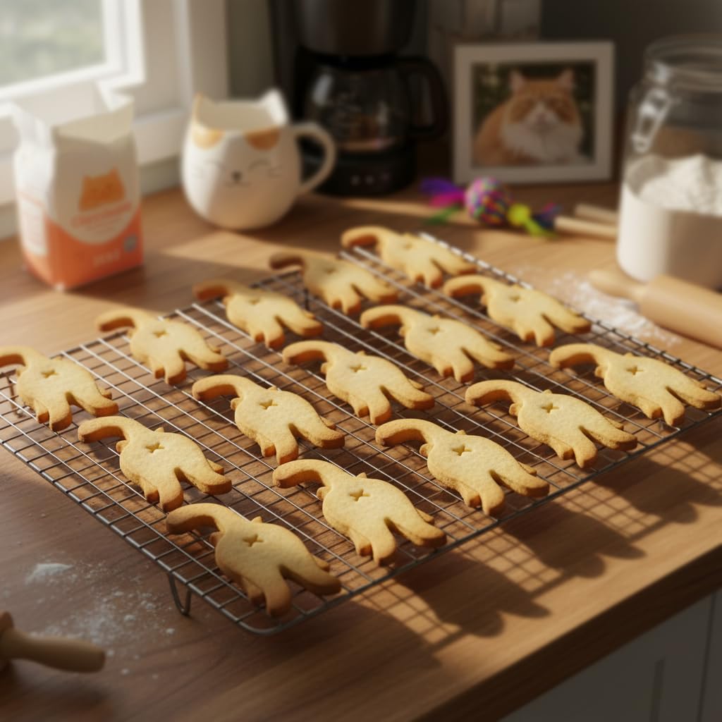 Kitty Butt cookie cutter, 1 piece - Bakerlogy