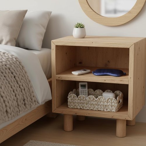 Coeusy Scalloped Toilet Paper Storage Basket,Boho Small Bathroom Basket,Wicker Decor Baskets for Bathroom,Bedroom,Living Room,Coastal Bathroom Decor Accessories