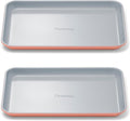 Caraway Nonstick Ceramic Baking Sheet Duo (9x13”) - Non-Toxic & Oven Safe - Perfect for Baking & Roasting - Perracotta