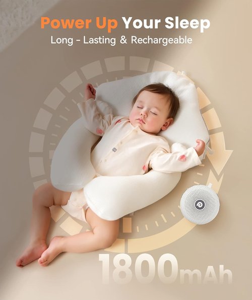 Dreamegg BabySleep Ease Bundle - Sleep Lite D11Max with Sound Machine & Night Light for Kids