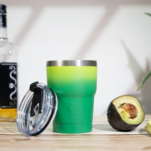 BJPKPK 40 oz Insulated Tumbler - Stainless Steel Travel Mug With Handle & Straw | Bamboo Grove