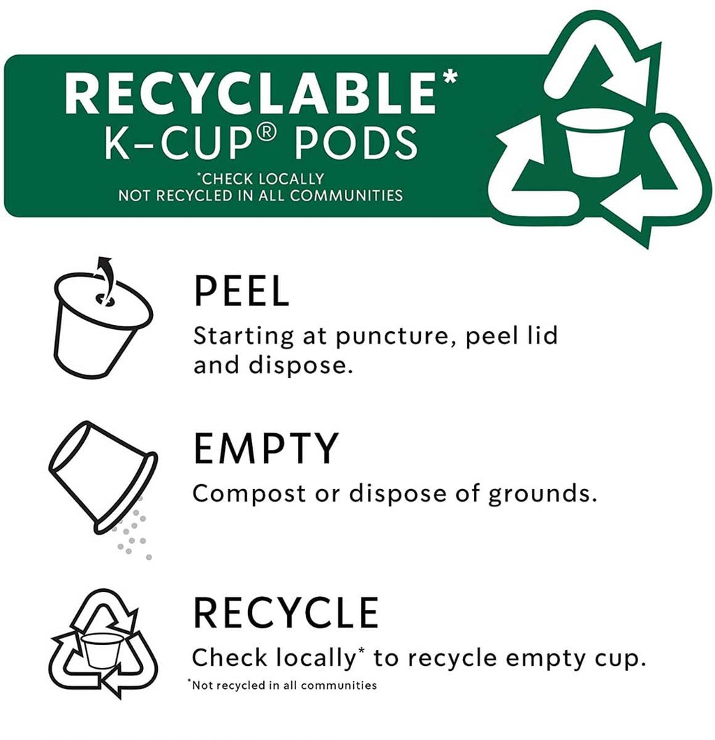 Starbucks Vanilla Flavored Coffee K-Cup Pods - Light Roast, 80 Count (8 Boxes) | Keurig Compatible