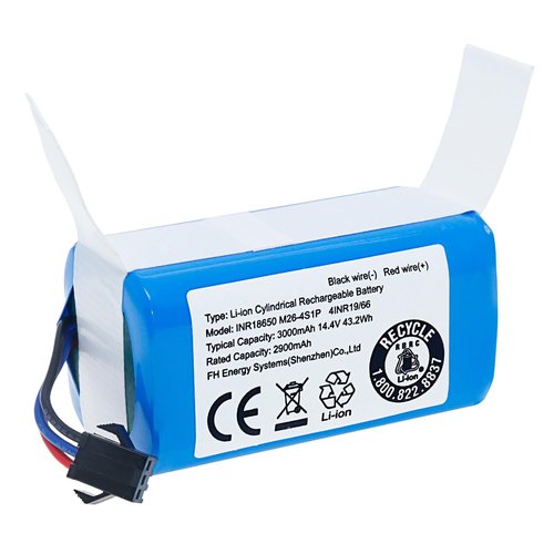 JIIKER Upgrade Replacement Battery Compatible with AIRROBO P20 Robot Vacuum, for eufy G40 Series,G30 Series,RoboVac 11,11S, 11S Plus, 11S MAX,12,15C MAX,15C,G10 Hybrid, G20,G35,G35+ Accessory 3000mAh