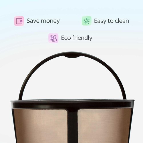 Keurig Reusable K-Duo Coffee Filter - Permanent Carafe Basket for Hot & Iced Brews | Gen 2 Compatible