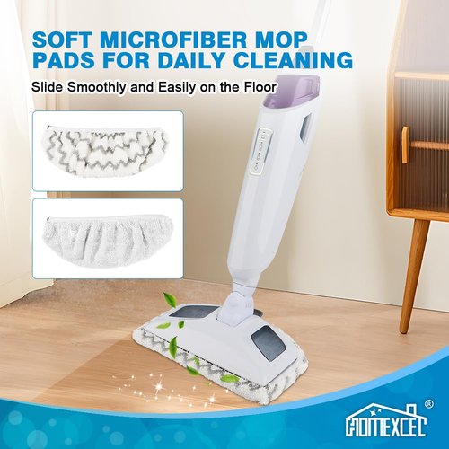 HOMEXCEL Steam Mop Replacement Pads Compatible with Bissell Powerfresh Steam Mop 1940 1806 1440 1544 Series, Model 19402 19404 19408 2685A 2075A 1940A 1940Q 1940T 1940W, Steam Mop Pads Refills, 4 Pack