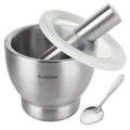 QTLCOHD Large Stainless Steel Mortar and Pestle Set