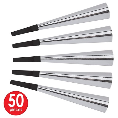 Beistle Swing Silver Assorted for 50