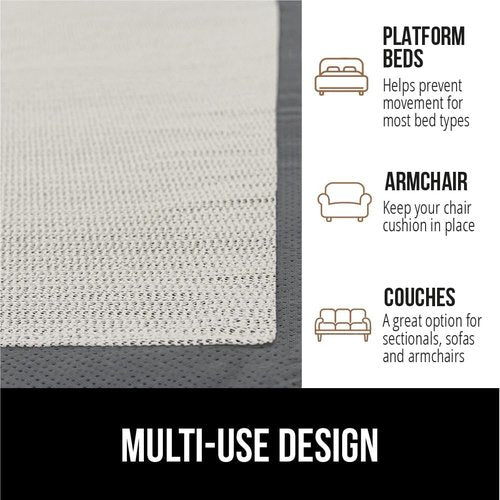 Gorilla Grip Armchair Slide Stopper - Non-Slip Gripper for Sofas, Chairs & Cushions | Easy Trim Design