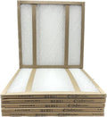 Glasfloss 20x20x1 Fiberglass Air Filter - Double Strut GDS Series | Made in USA, Actual Size 19 5/8" x 19 5/8" x 3/4" (Box of 6)