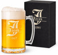 Inscribed Gifts Personalized 16 oz Beer Mug - Custom Engraved Glass for Unique Gifts | Perfect for Dad, Husband, Birthdays, Weddings, Anniversaries, Father's Day
