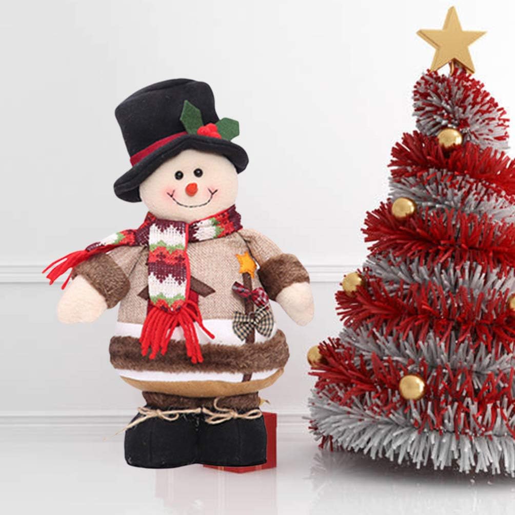 Skiennix Christmas Decor - Standing Snowman Dolls | Fun Holiday Decorations for Kids