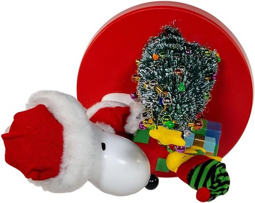 Kurt Adler Peanuts® Snoopy & Woodstock Table Piece - Charming Holiday Decor for Any Space