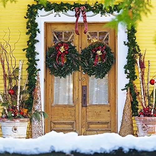 Christmas Garland - 54FT Christmas Garlands Set Artificial Green Plant Garland for Festival Wedding Party Hotel Shopping Mall Staircase Fireplace Decoration(Christmas Decoratins/Gifts)