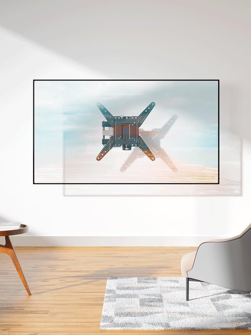 Mounting Dream UL Listed TV Wall Mount for Most 26-55 Inch TVs, Full Motion TV Mount with Perfect Center Design, Articulating Wall Mount TV Bracket Swivel and Tilt, Max VESA 400x400mm, Up to 77LBS