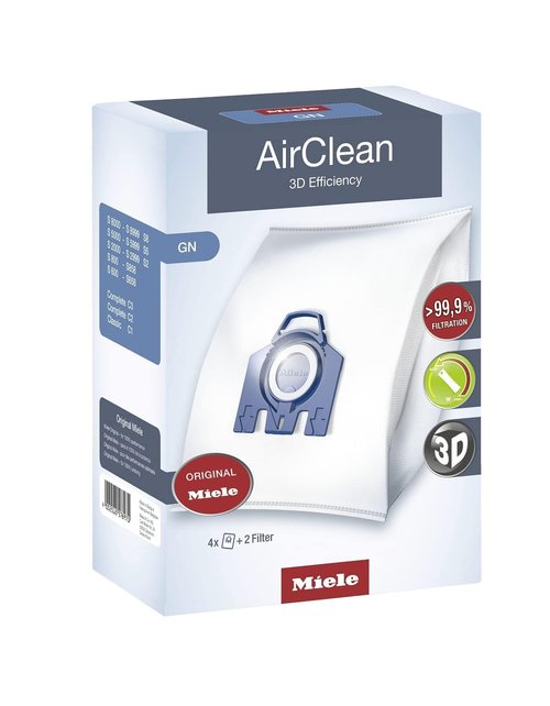 Miele Type G/N Airclean Filterbags - 2 Pack