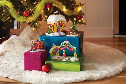 Department 56 Dr. Seuss Grinch Village Accessories Who-Ville Archway Figurine, 5.63 Inch, Multicolor