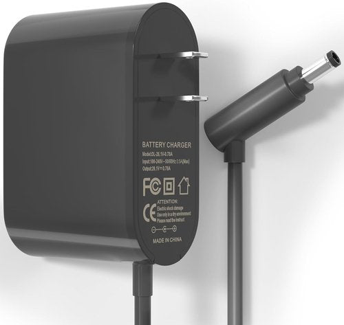 Dyson 26.1V Vacuum Charger - Compatible with V8, V7, V6 & More - Efficient Power Supply for Cordless Cleaners