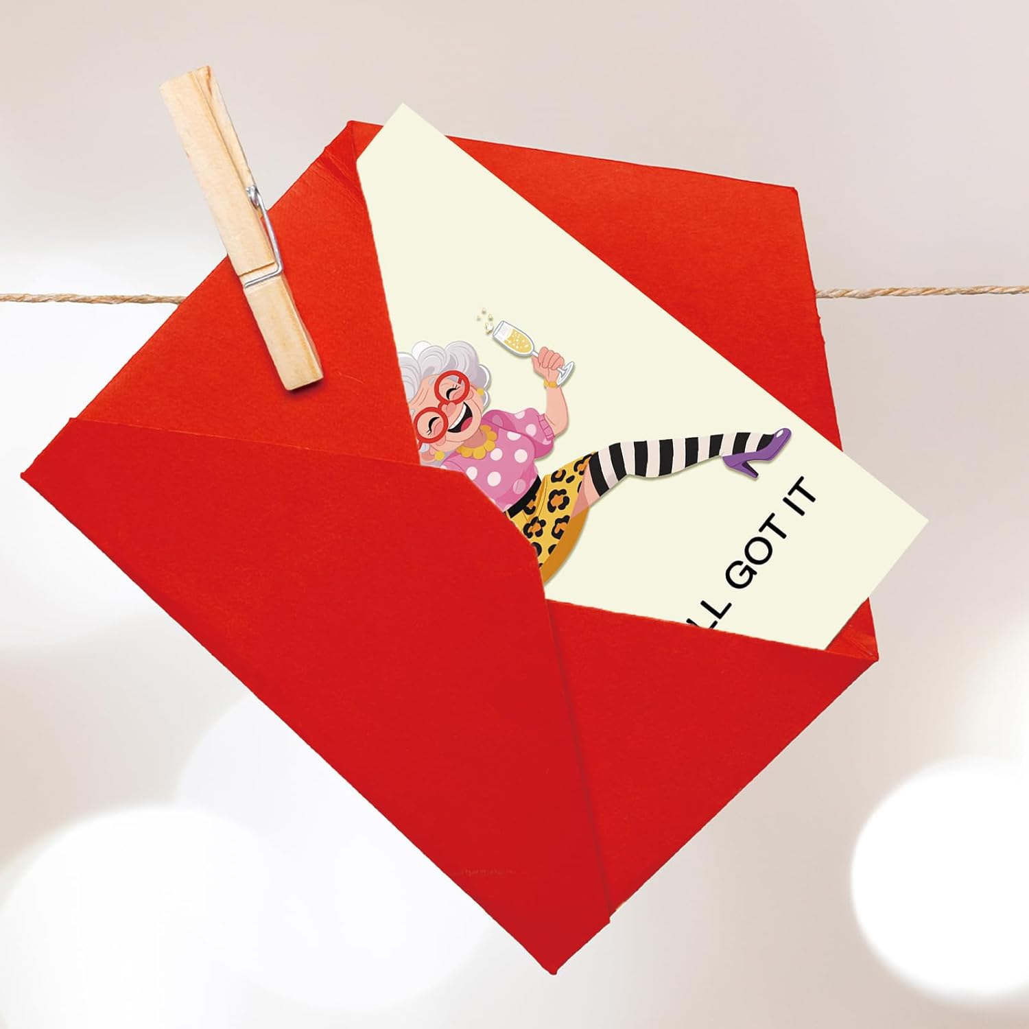 OJsensai 80th Birthday Card & Gifts for Women - Celebrate Her Special Day with Joyful Decorations