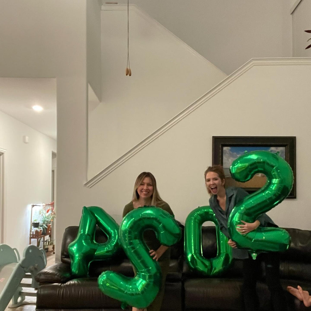 50th Birthday Decorations | Skiennix Dark Green 40-Inch Giant Foil Number 50 Balloon