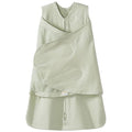 HALO 100% Cotton Sleepsack Swaddle - 3-Way Adjustable Wearable Blanket, TOG 1.5, Sage, Small (3-6 Months)