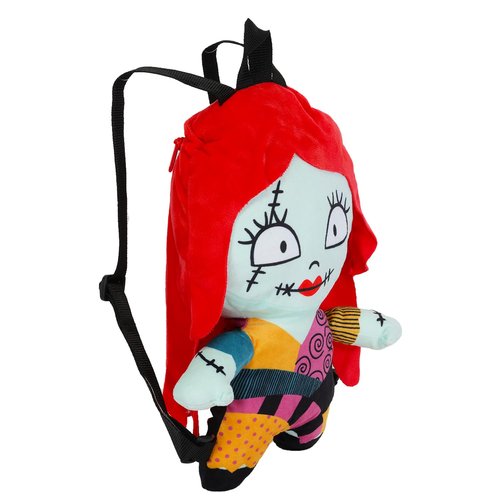 Nightmare Before Christmas Sally Plush Backpack Set - Bundle with 14" Deluxe Plushie Toy with Carrying Straps, Stickers, More | NBC Gifts for Kids
