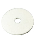 3M White Super Polish Pad 4100, 13 in, 5/Case