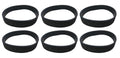 6 Belts Compatible with Riccar SupraLite RSL1 RSL1A RSL1AC RSL2 RSL3 RSL3C RSL4