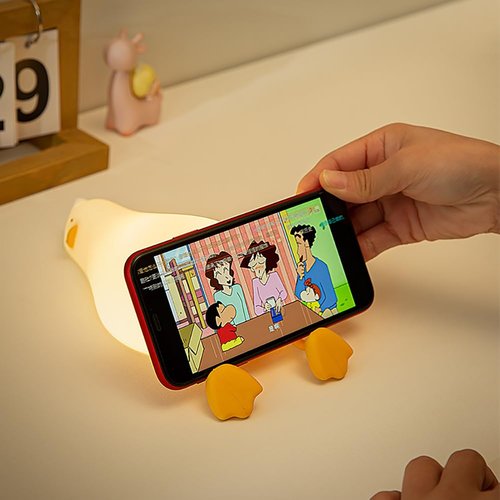 Lying Flat Duck Type Children's Night Light - Cute, Rechargeable, Bedroom/Baby Night Light & Gift