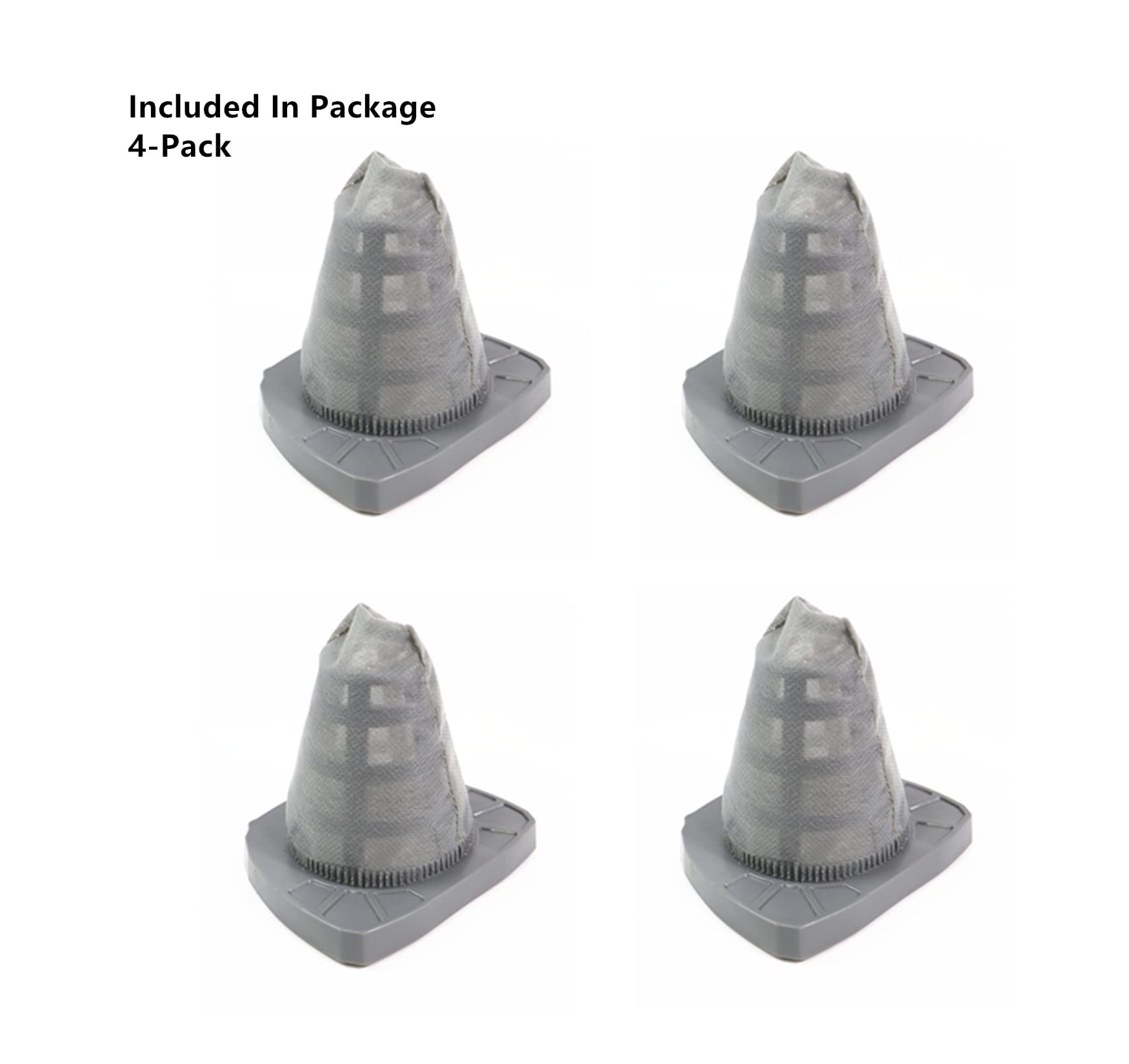 Ymimi Vacuum Filter Compatible With Eureka NES100 Lightweight Corded Stick Vacuum Cleaner,Replaces part # ST0107,(4-Pack)