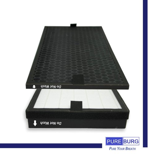 PUREBURG Replacement Filter Kit Compatible with Rowenta Intense Pure AIR XL Air Piurifiers PU60XX Series PU6010 PU6015 PU6020 PU6025 PU6040 PU6045 Part # XD6077U0 XD6061 XD6066