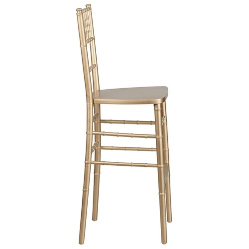 Flash Furniture HERCULES Series Gold Wood Chiavari Barstool