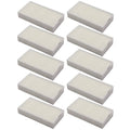 10pcs HEPA Filter for ILIFE Vacuum Cleaners, Replacement Filters for ILIFE V3, V3S, V3S Pro, V5, V5S, V5S Pro V5s Pro 2 V5s Plus Noisz S5 Robotic Vacuum Cleaner Robot Vacuum Filters
