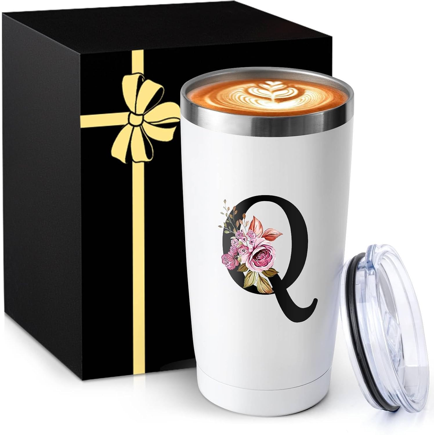 Skiennix 20 Oz Insulated Coffee Cup - Travel Tumbler with Lid for New Moms & Parents | Gender Neutral Gift
