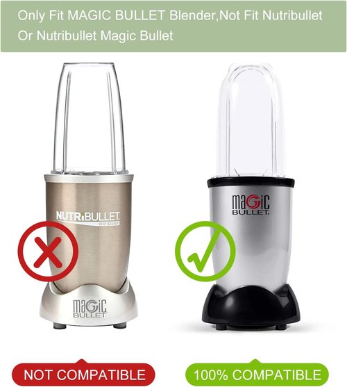 Magic Bullet Cross Blade Blender Replacement Parts - Pack of 2 for 250-Watt MB1101 Series