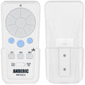Anderic RRTX012 Replacement Ceiling Fan Remote Control Compatible with Harbor Breeze A25-TX012 A25-TX025 – 6-Speed Fan Control, Light Dimmer, Up & Down Lights, Reverse Airflow, Sleep Timer