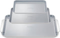 Caraway Non-Stick Ceramic Baking Sheet Trio - Non-Toxic & PTFE Free - 18"x13", 15"x10", 9"x13" - Gray