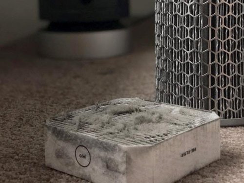 Molekule Air Pre-Filter - Authentic Molekule High Efficiency Pre-Filter Replacement System - Captures Pet Hair, Dust & Large Particles - Purifier Maintenance for Improved Air Quality - 2-Pack