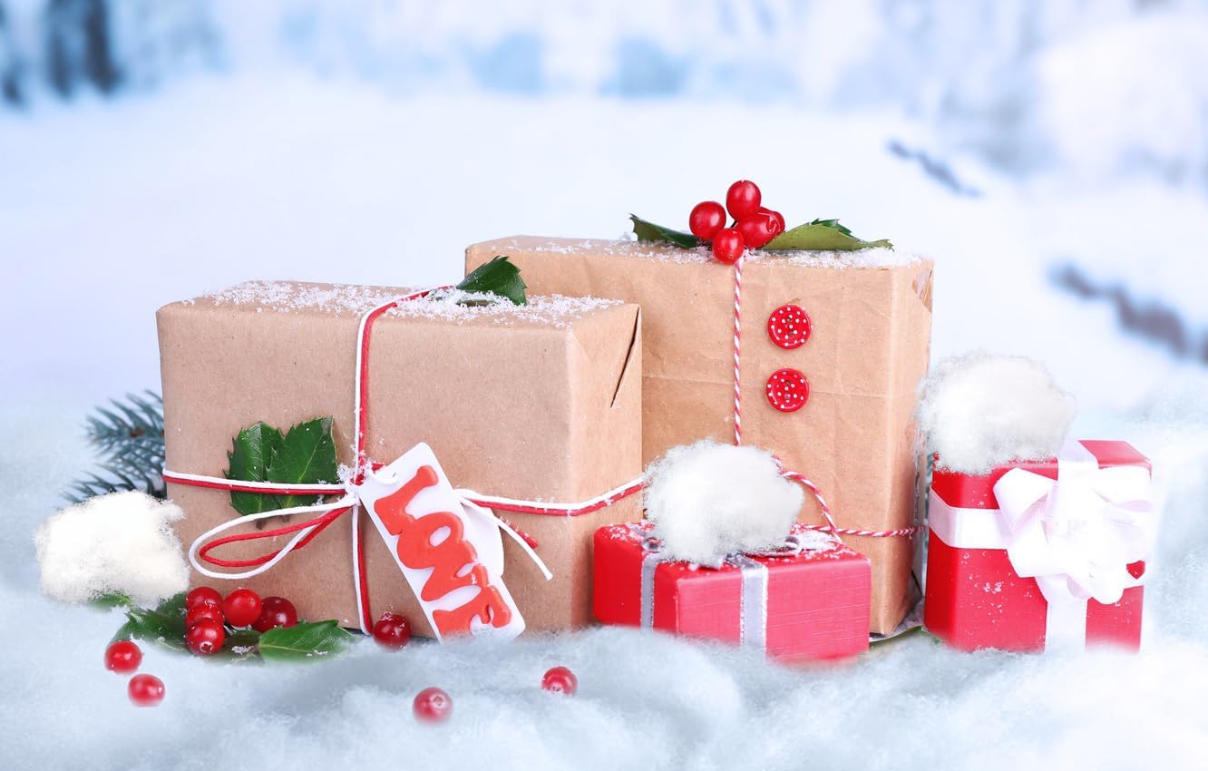 Skiennix Christmas Fake Snow Decor - 5.29 oz Fluffy Artificial Fiber Cotton Snow for Holiday Displays