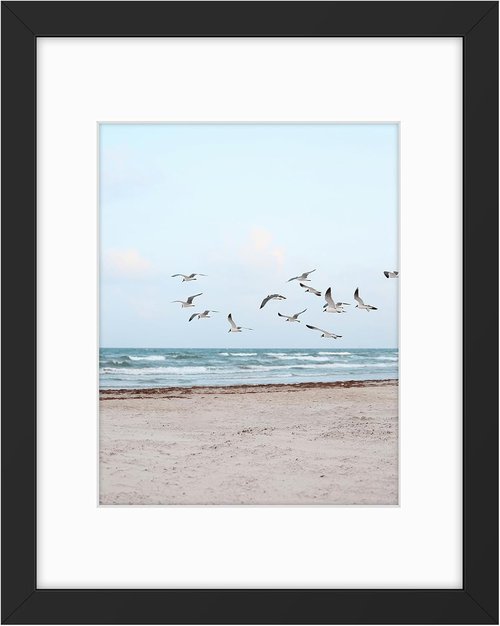 Frametory 11x14 Picture Frame - Display 8x10 Photos with Mat or 11x14 Without Mat, Shatter-Resistant Glass - Black
