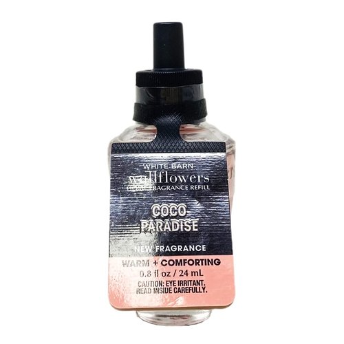 Bath & Body Works Coco Paradise Wallflowers Home Fragrance Refills - WARM + COMFORTING - Pack of 2