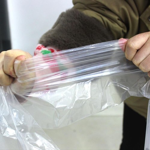 WHUASINTA 50Pcs Veterinary Insemination Rectal Long Gloves Disposable Plastic Full Arm 35.5inch for Field Dressing, Garden Operations, Cow Palpation, Gutting, Examination, Pet Cleaning,Food Prep