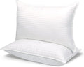 COZSINOOR Queen Bed Pillows - Soft & Supportive | Pack of 2, White Color