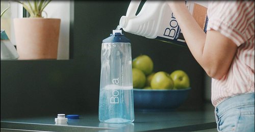 Bona Hardwood Floor Cleaner - Refillable Cartridge, 34 Oz (2 Pack) for Easy Cleaning