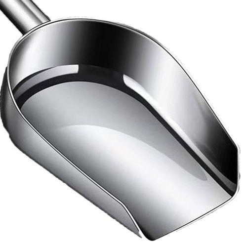 AWISEFULL 14.2" Fireplace Shovel - Ash Shovel for Fire Pit & Garden - Heat Resistant Stainless Steel