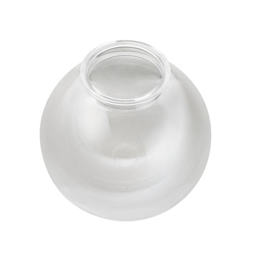 Aspen Creative 28002-60-41, 7-3/4" Clear Acrylic Replacement Lamp Post Globe with 3-7/8" Neck