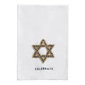 Mud Pie Hanukkah Star of David Beaded Hanukkah Towel