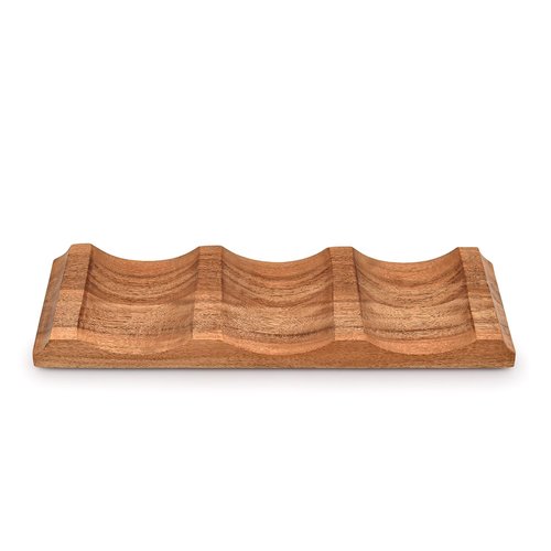 EDHAS Tabletop Wine Racks Acacia Wood Countertop Cabinet Wine Holder Wine Storage Shelf for Kitchen Bar, Pantry, Wine Cellar, Basement (12" X 4" X 1")