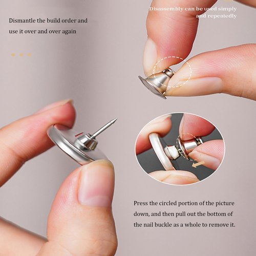 20 Pairs Magnetic Curtain Clips, Curtain Magnets Closure Prevent Light Leaking, Shower Curtain Side Magnets to Keep Shower Liner Closed and Tight to The Wall with 40 Pcs Self-Adhesive Patch