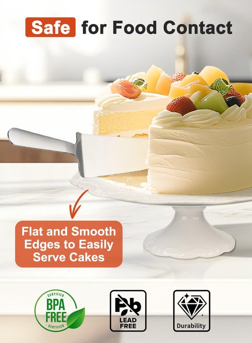 12" White Cake Stand for 10" Cake, Porcelain Cake Plate, Cake Pedestal Stand, Round Dessert Stand, Wedding Cake Stand for Party, Birthday, Baby Shower, Christmas, Home Decorating Cake Display Stand